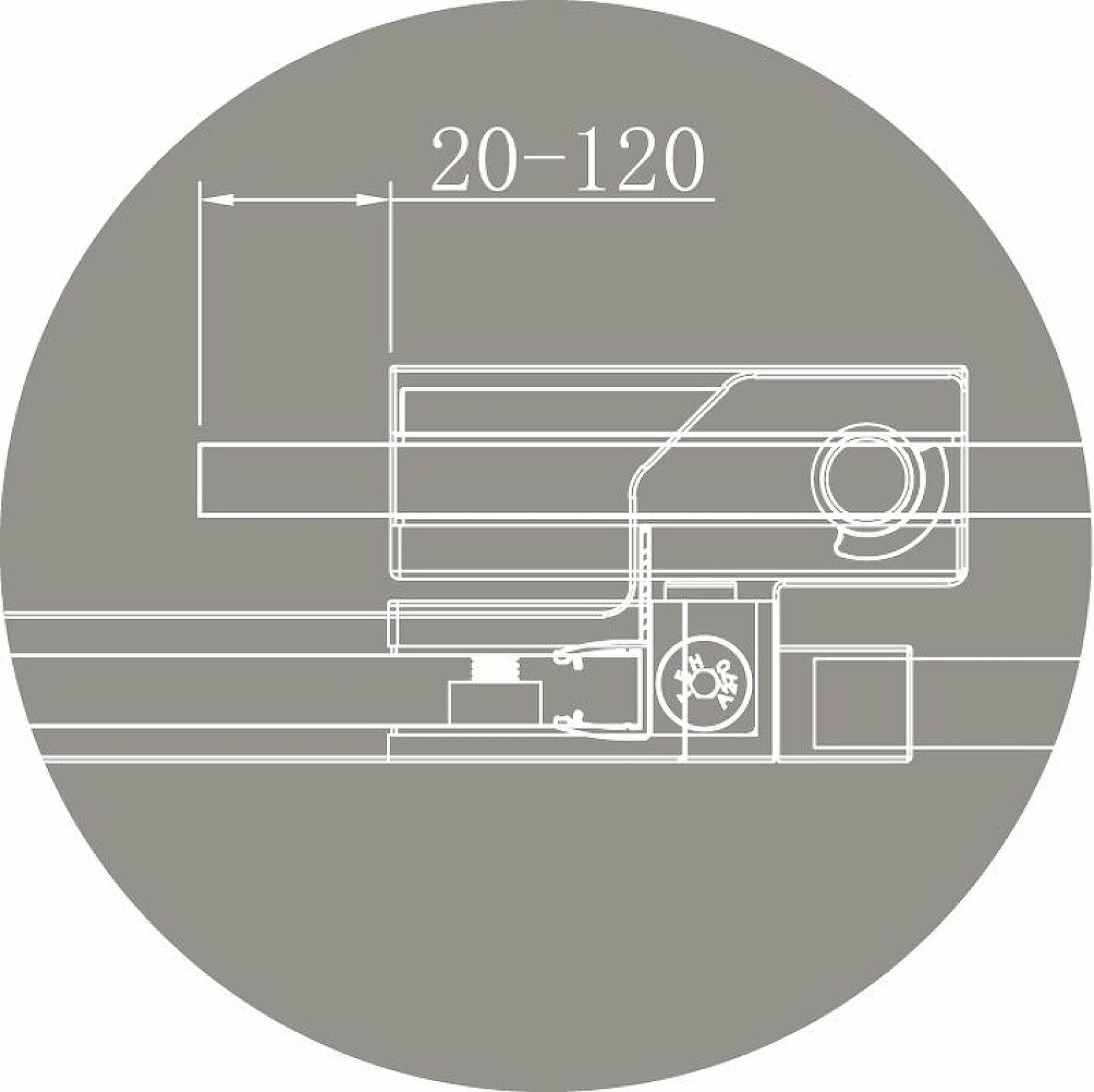 Душевая дверь в нишу Cezares SLIDER-B-1-90/100-C-NERO стекло прозрачное