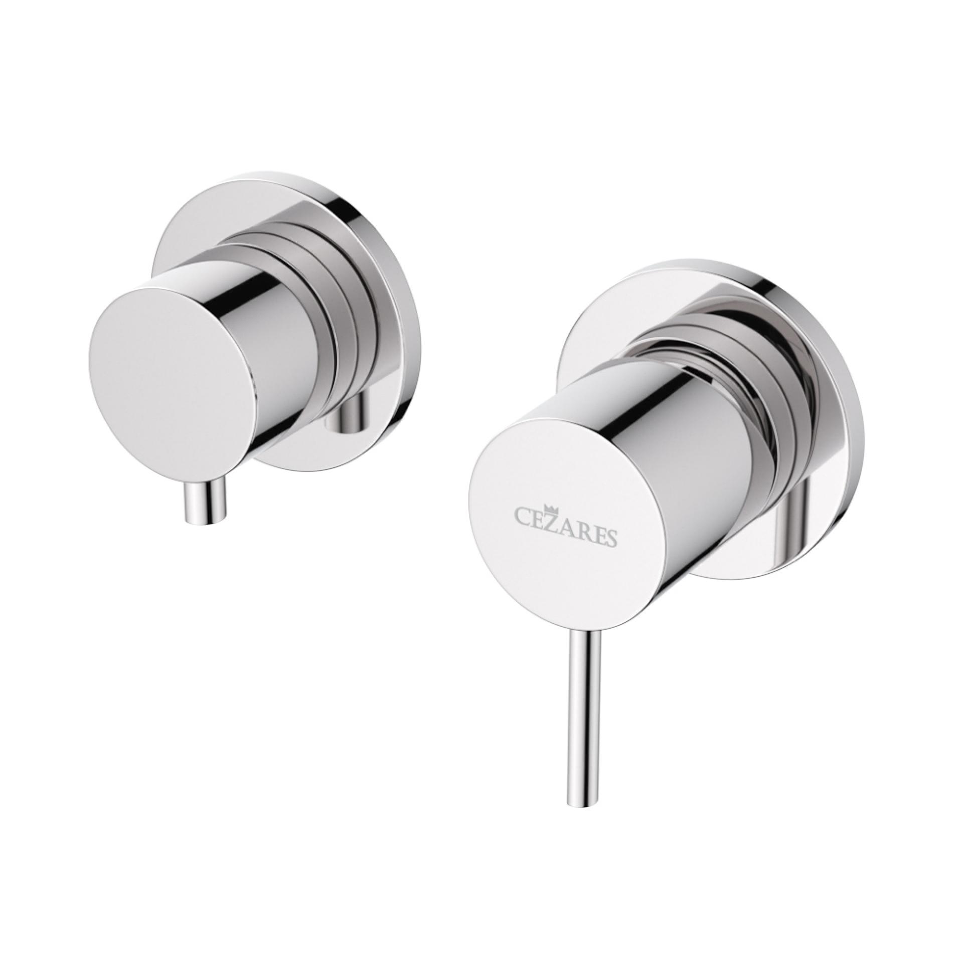 Смеситель для душа Cezares Leaf LEAF-VDIM3-L-01 хром