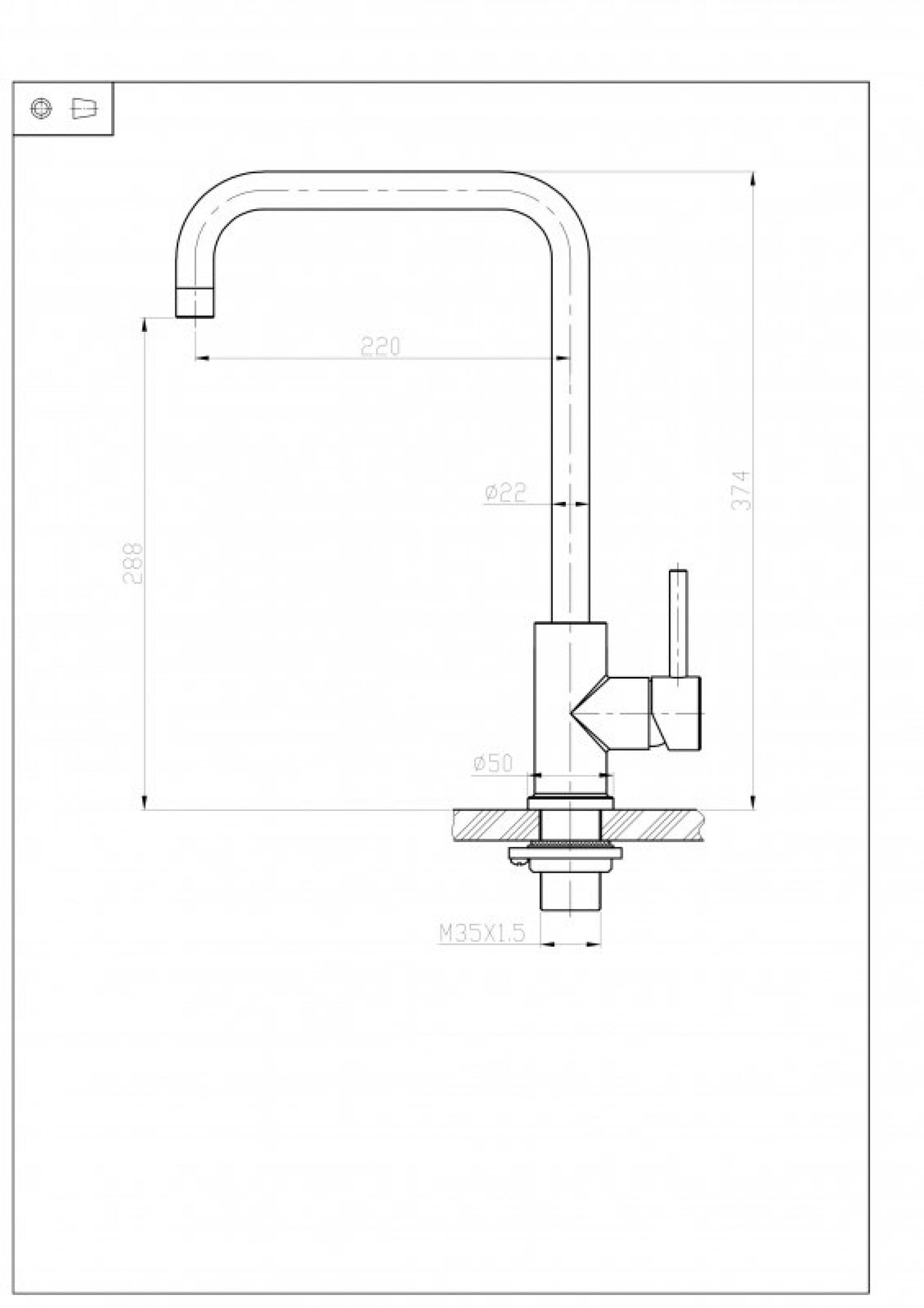 Смеситель для кухни BelBagno BB-LAM03A-IN, сталь