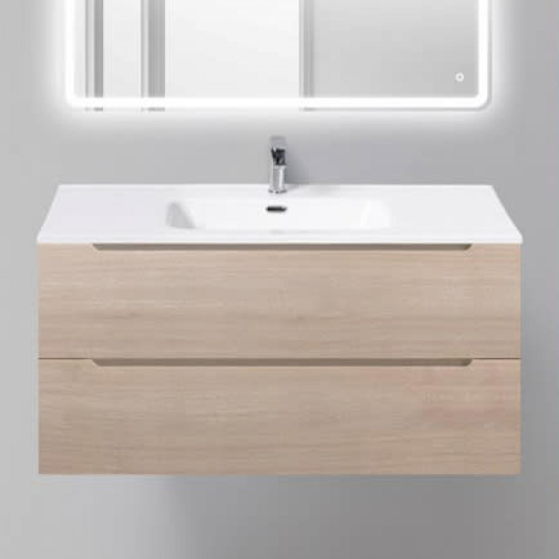 Тумба для комплекта BelBagno ETNA-1000-2C-SO-RG-P rovere grigio