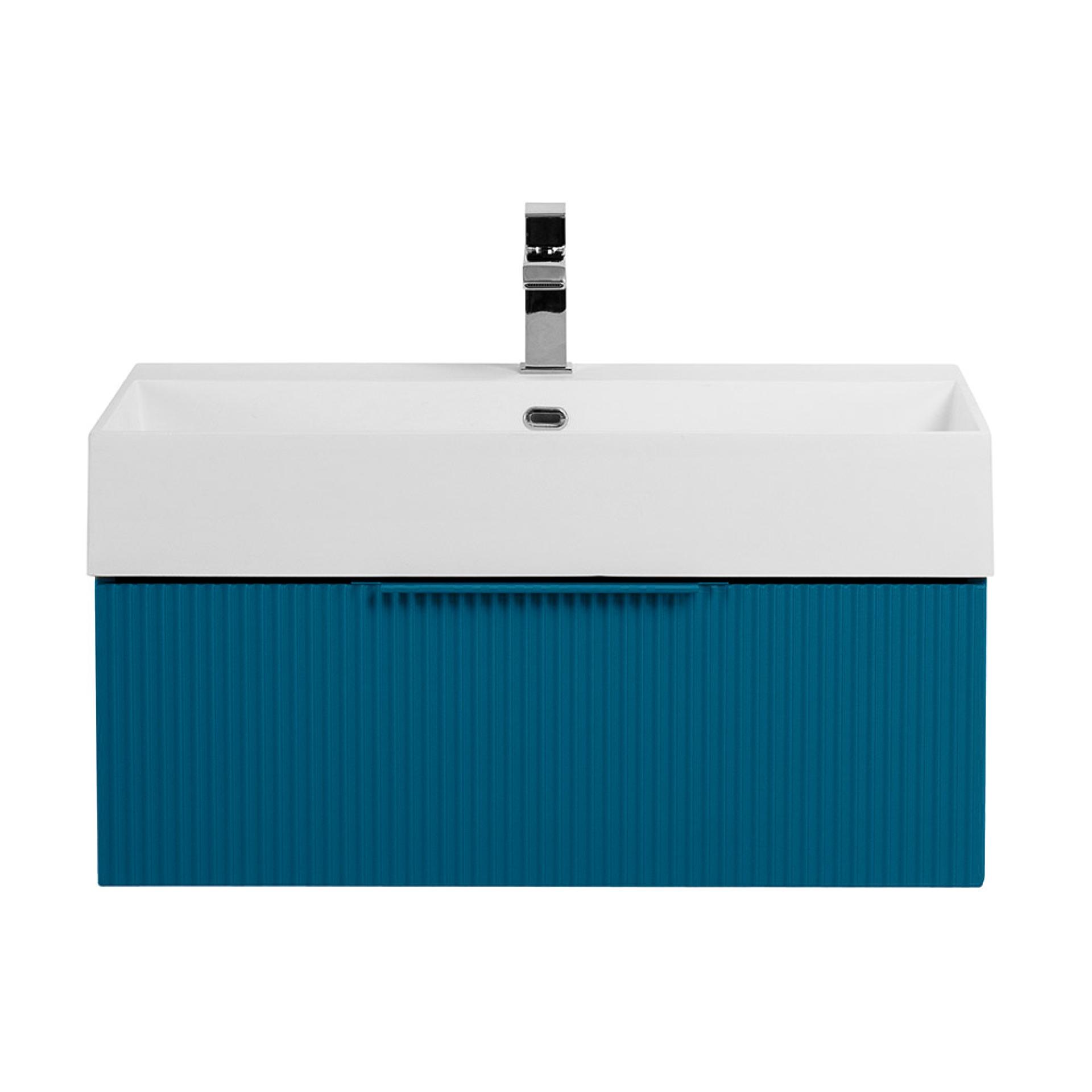 Тумба под раковину Cezares Premium 70 55418 Blu Petrolio