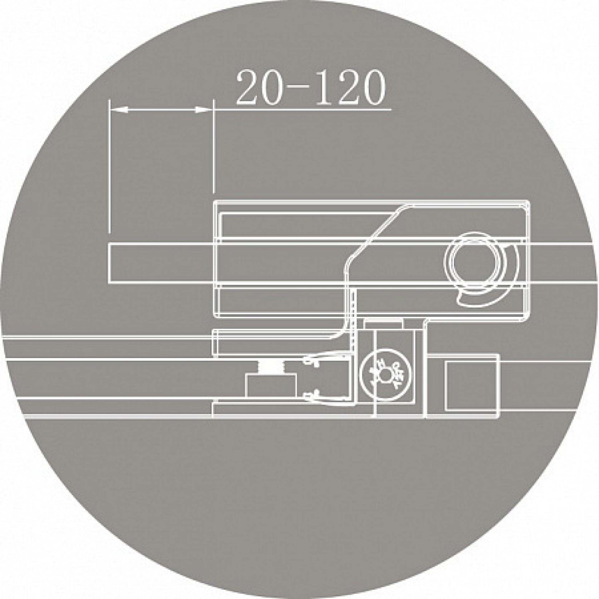 Душевой уголок Cezares SLIDER-AH-1-90/100-100-C-Cr