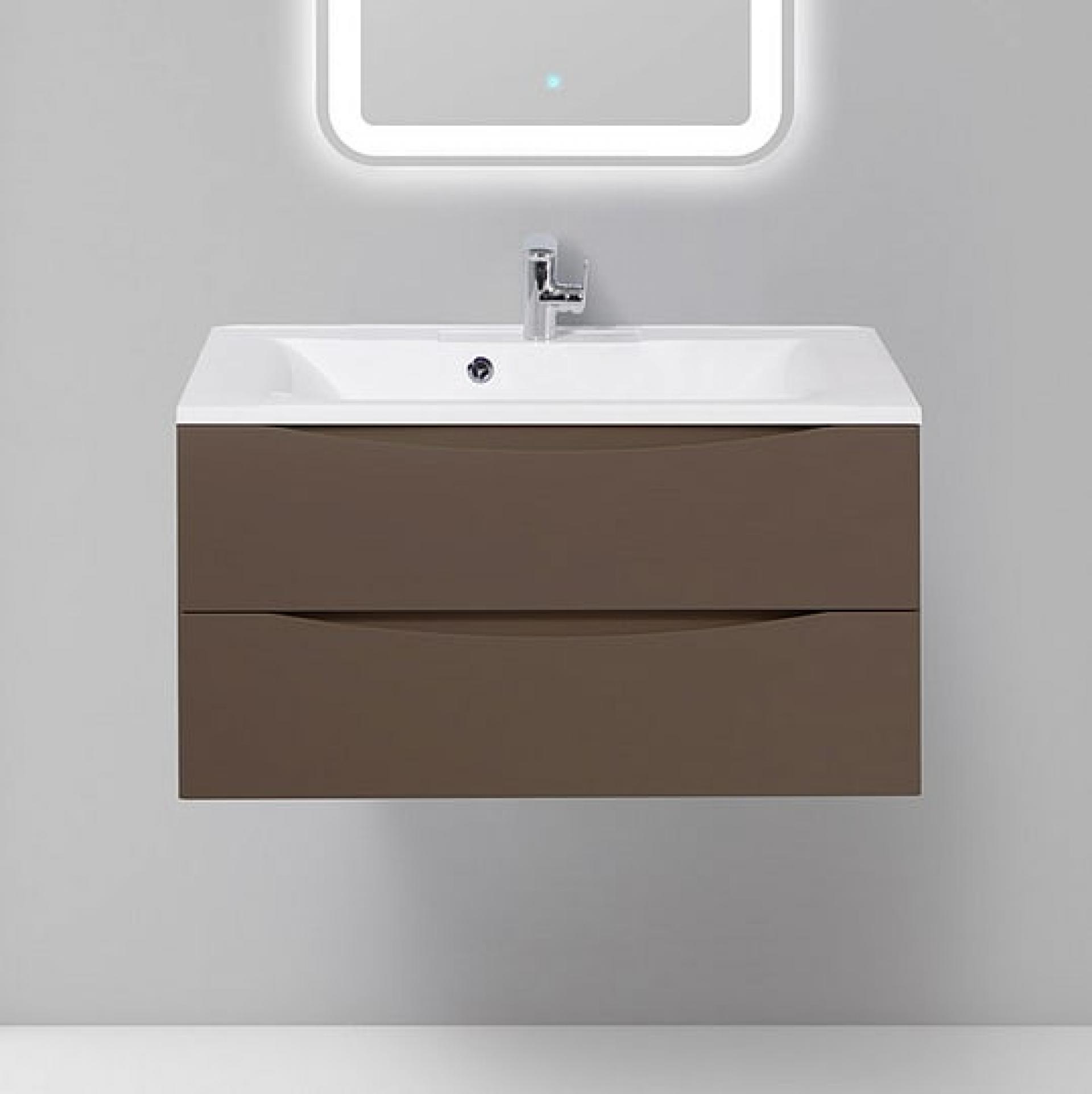 Тумба для комплекта BelBagno MARINO-900-2C-SO-CTO-P cioccolato opaco