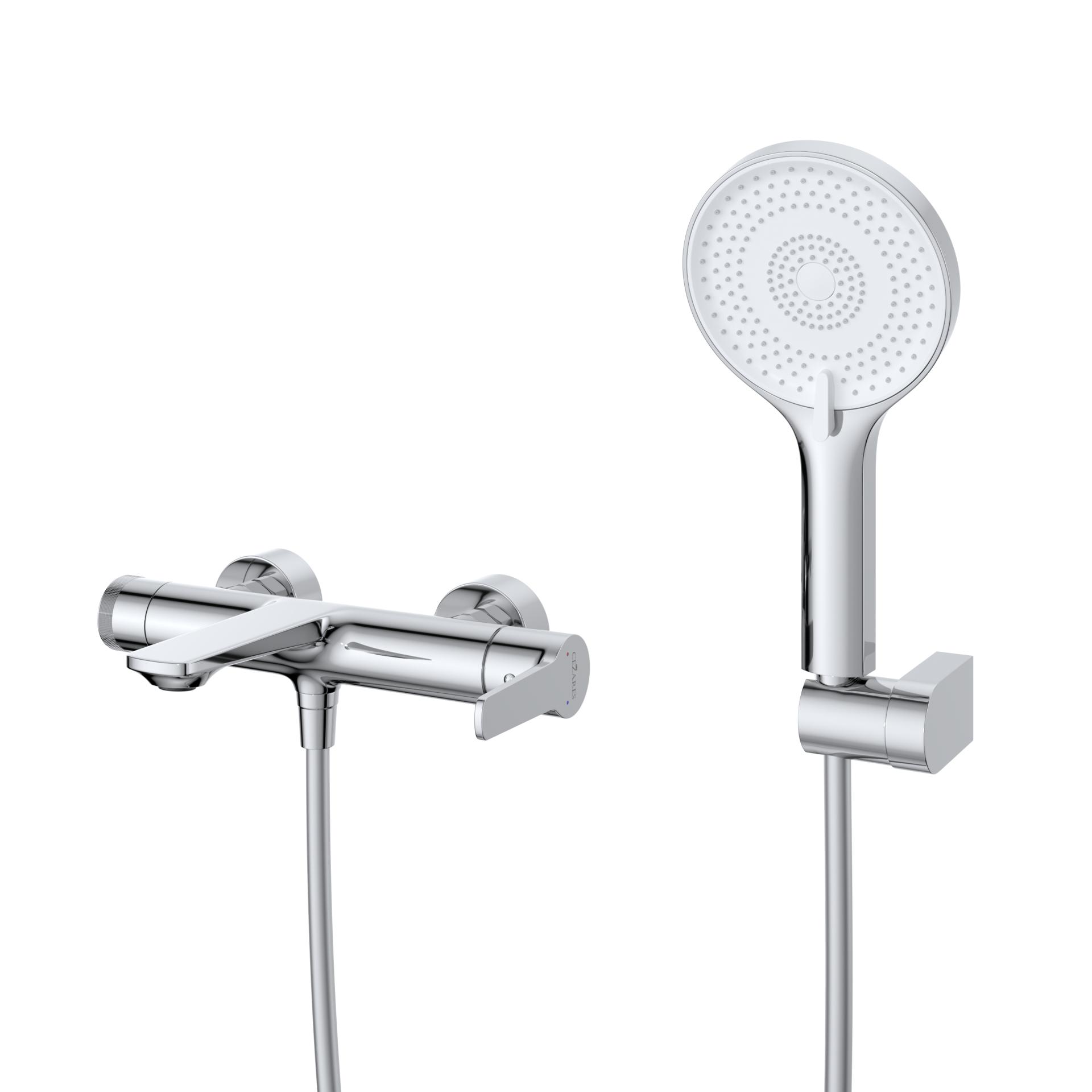 Смеситель для ванны с душем Cezares Lux LUX-VD-01 хром