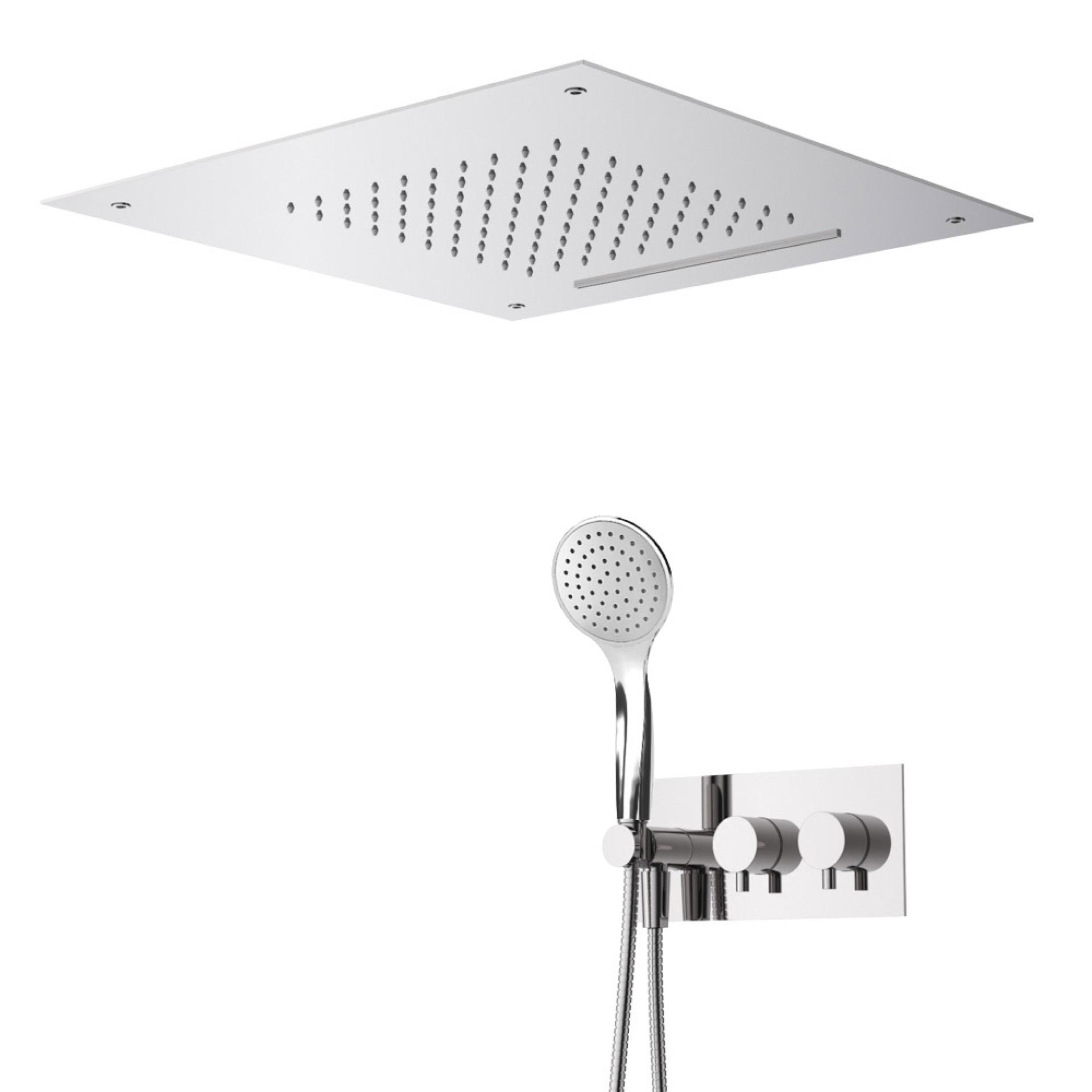 Душевая система Cezares Leaf LEAF-DSIS-T-50-01 хром