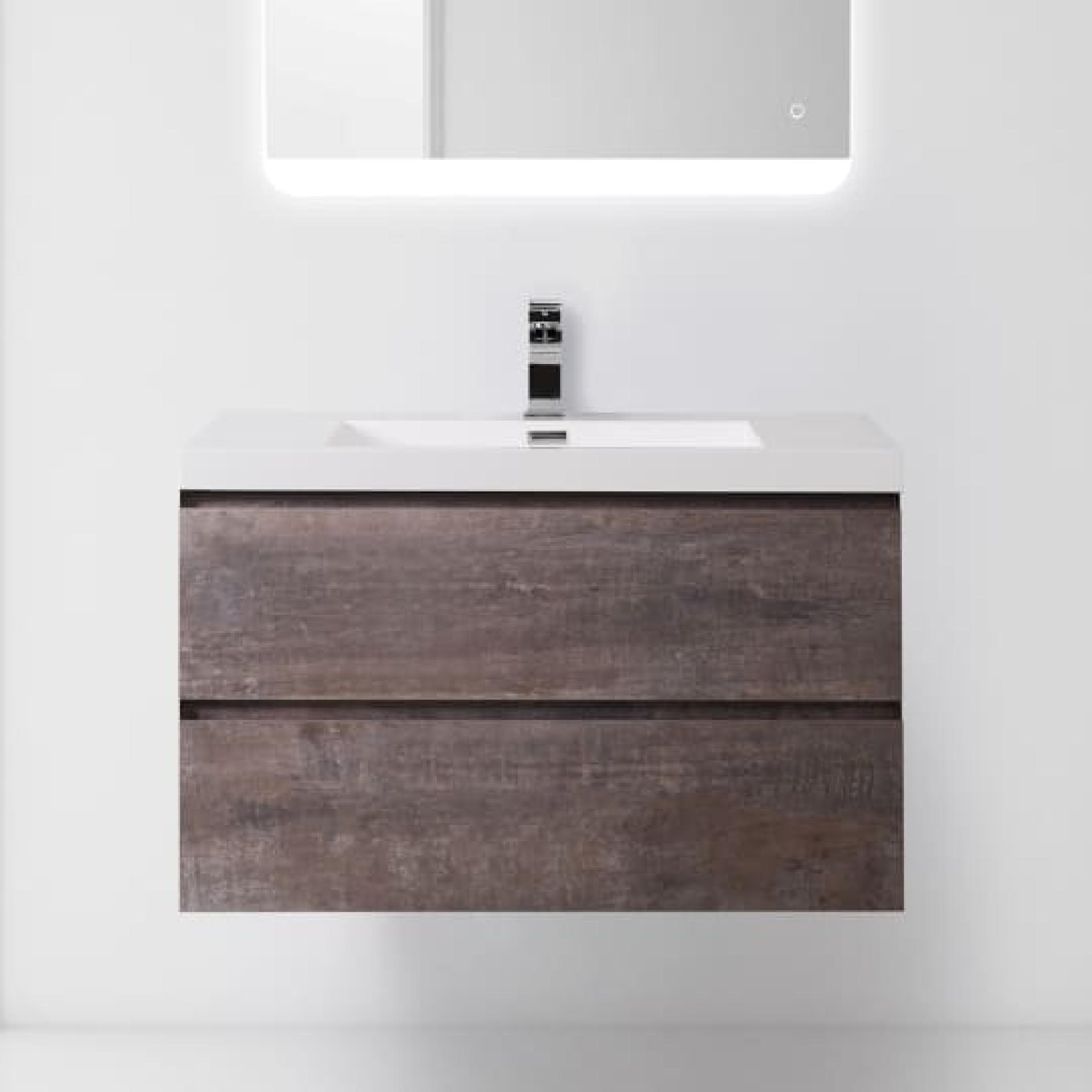 Тумба для комплекта BelBagno LUCE-900-2C-SO-PT stone