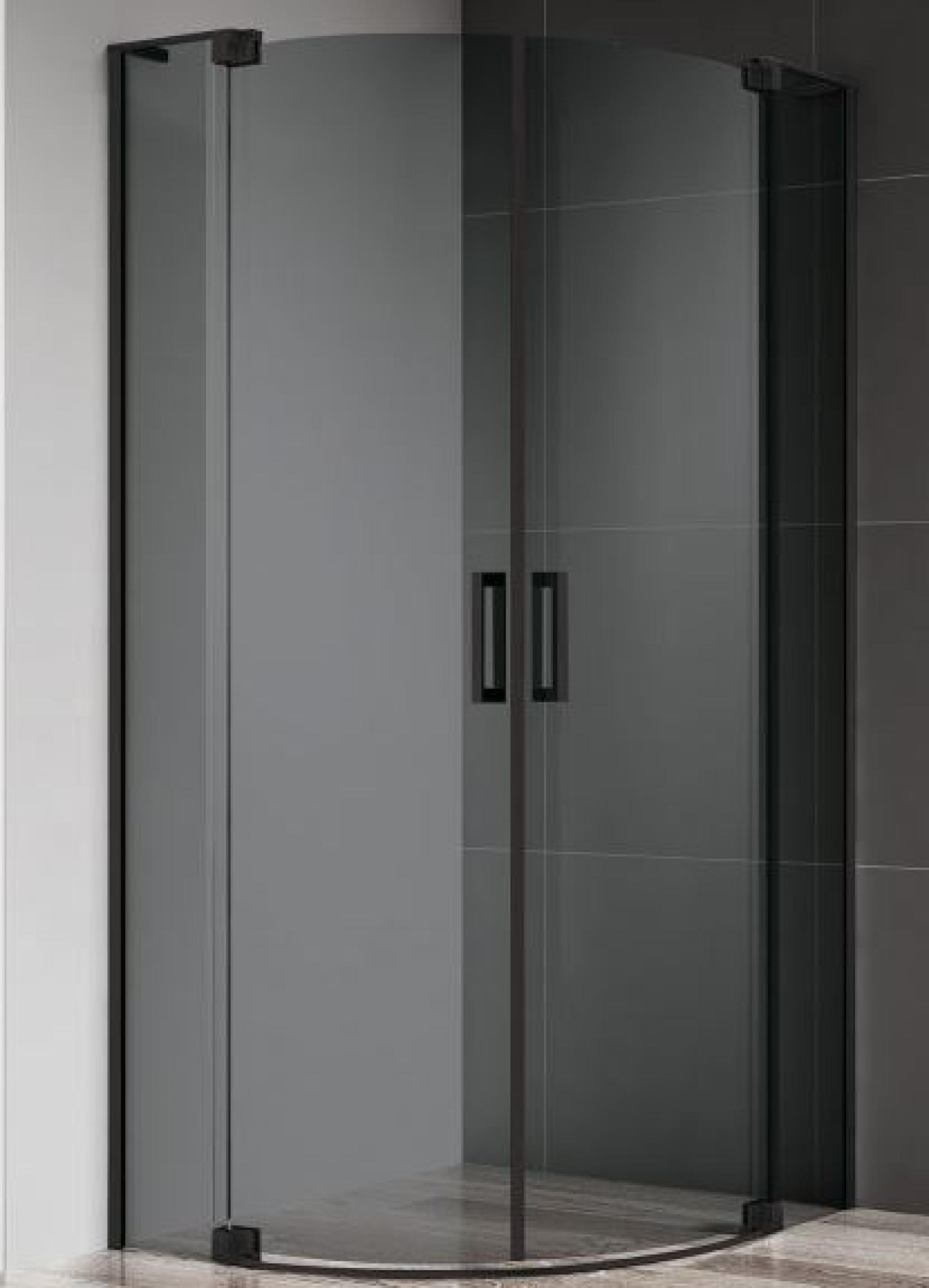 Пристенный профиль Cezares Slider SLIDER-R2-WL/SSN-NERO черный