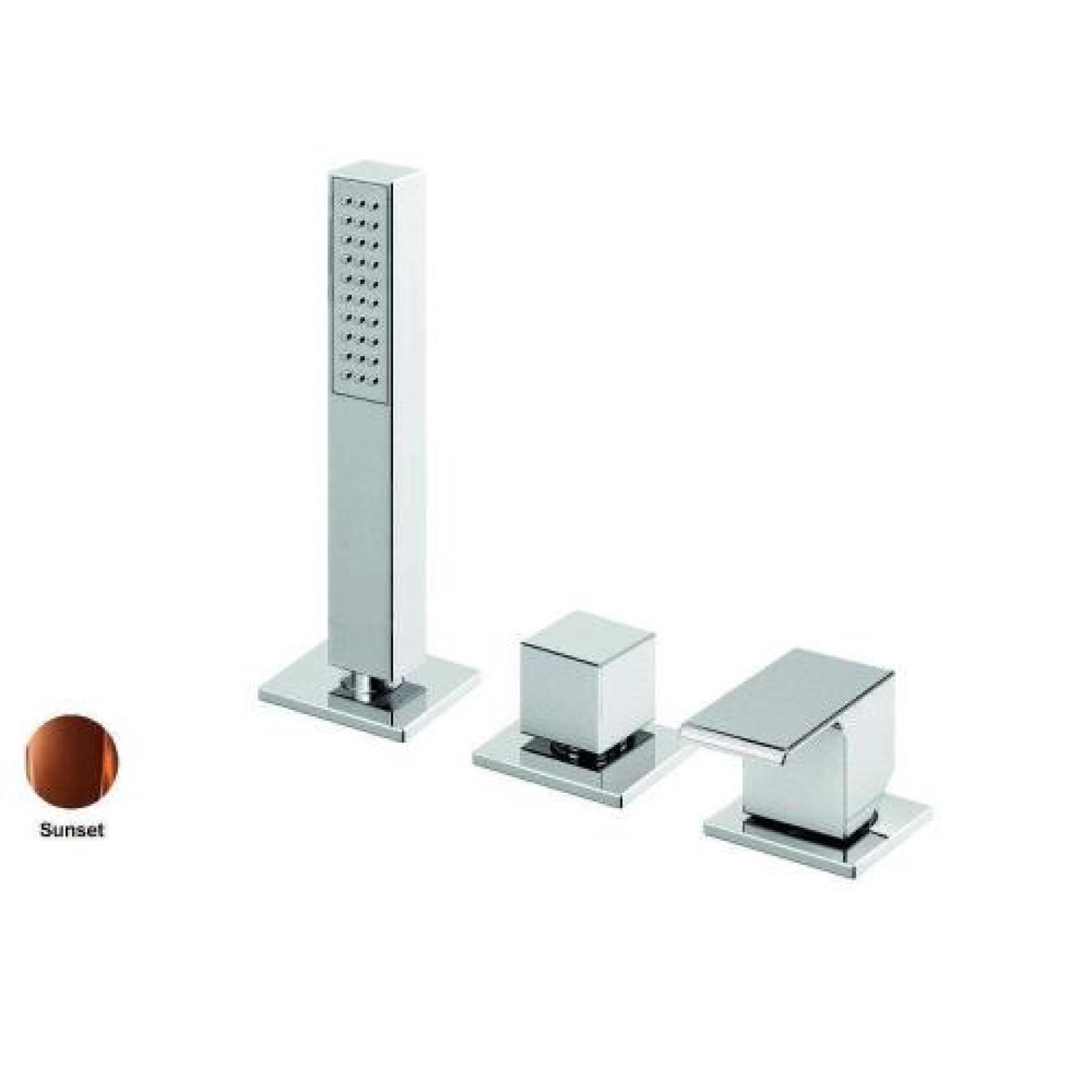 Смеситель на борт ванны Cezares Porta PORTA-BVDM3-SS sunset