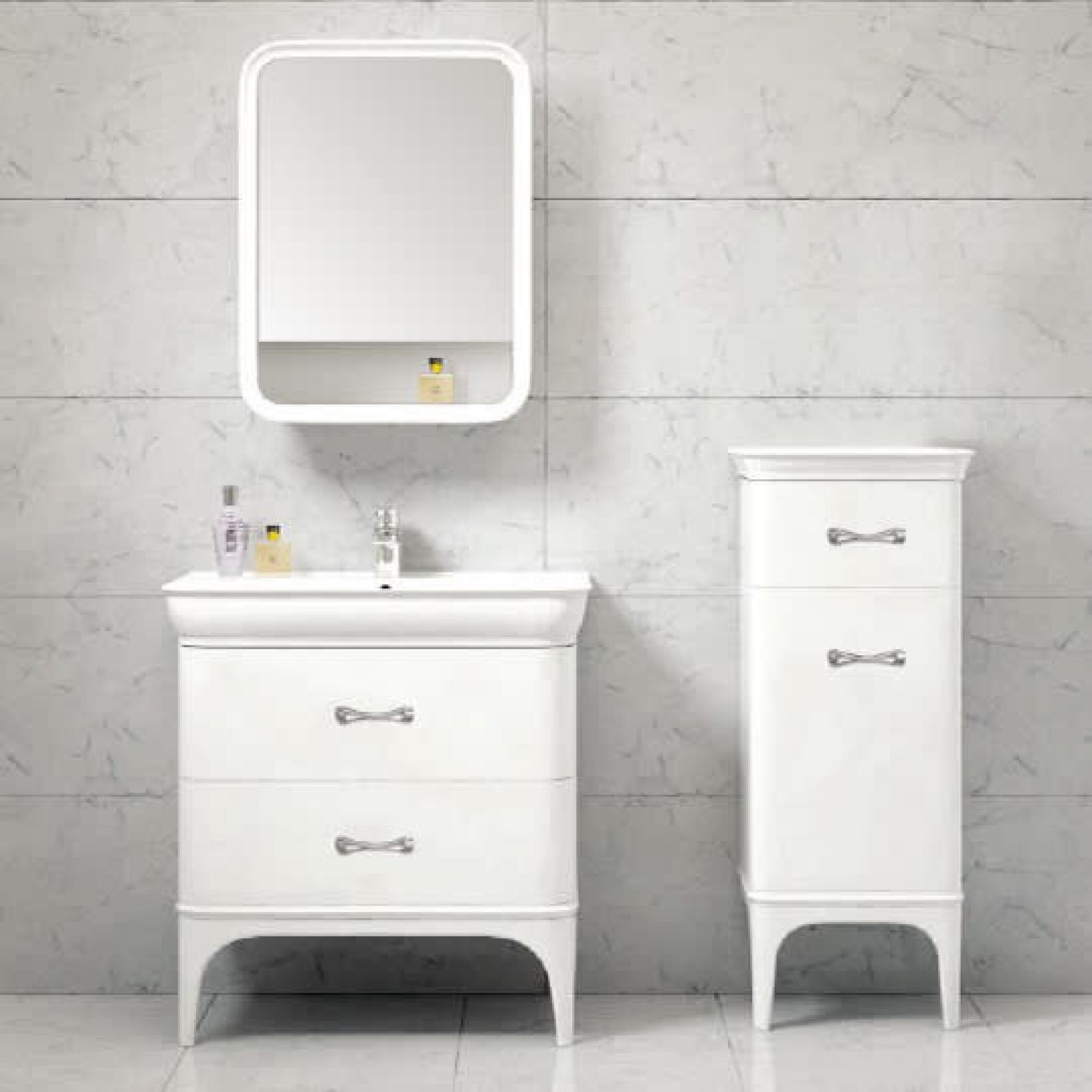 Шкаф напольный BelBagno PRADO-1100-AC-PC-BL bianco lucido