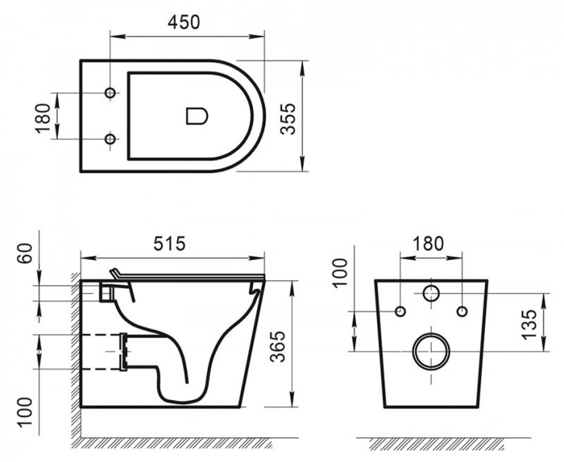 Унитаз подвесной BelBagno Flay-R BB053CHR