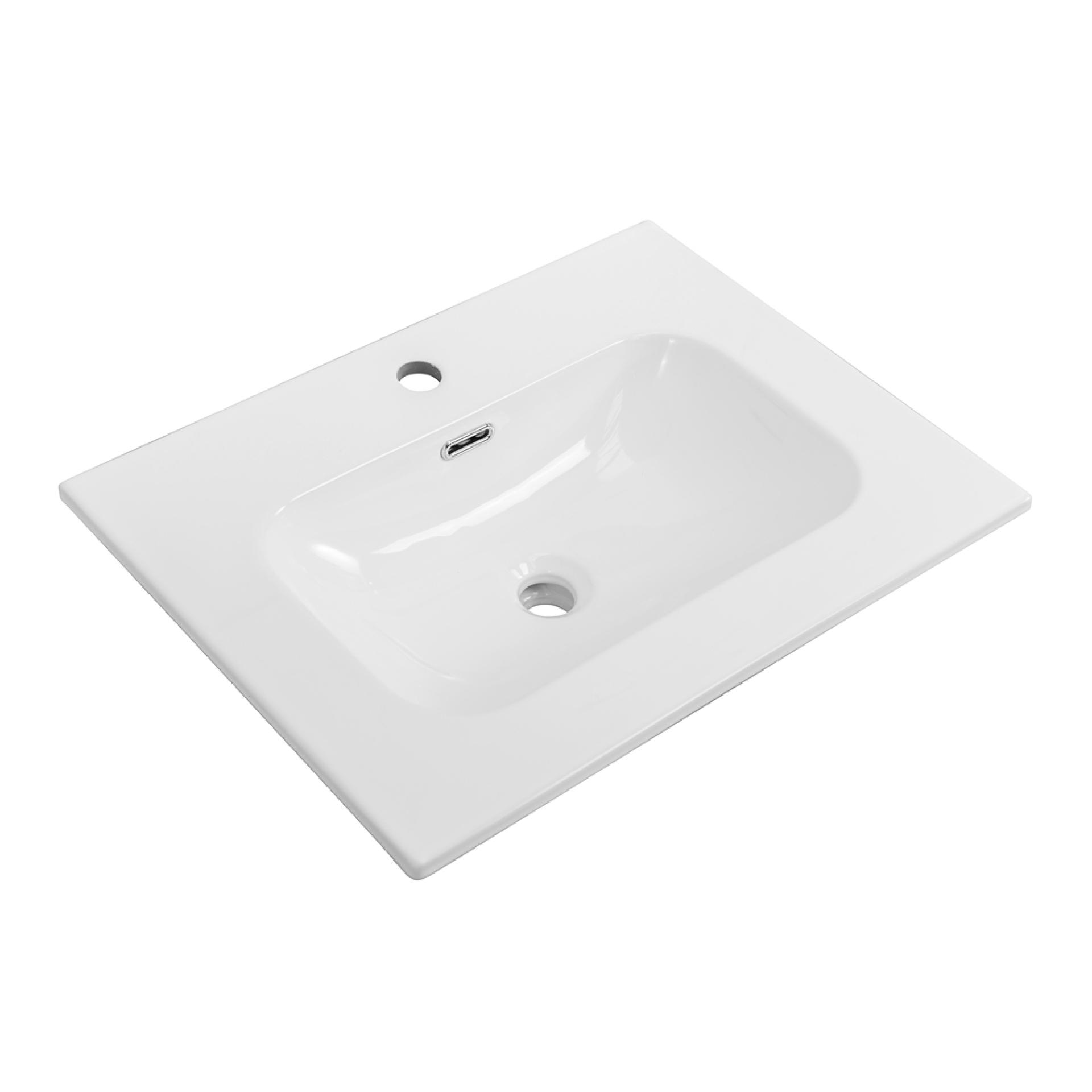 Накладная раковина Cezares Eco 61 CZR-8073-60 белый глянец