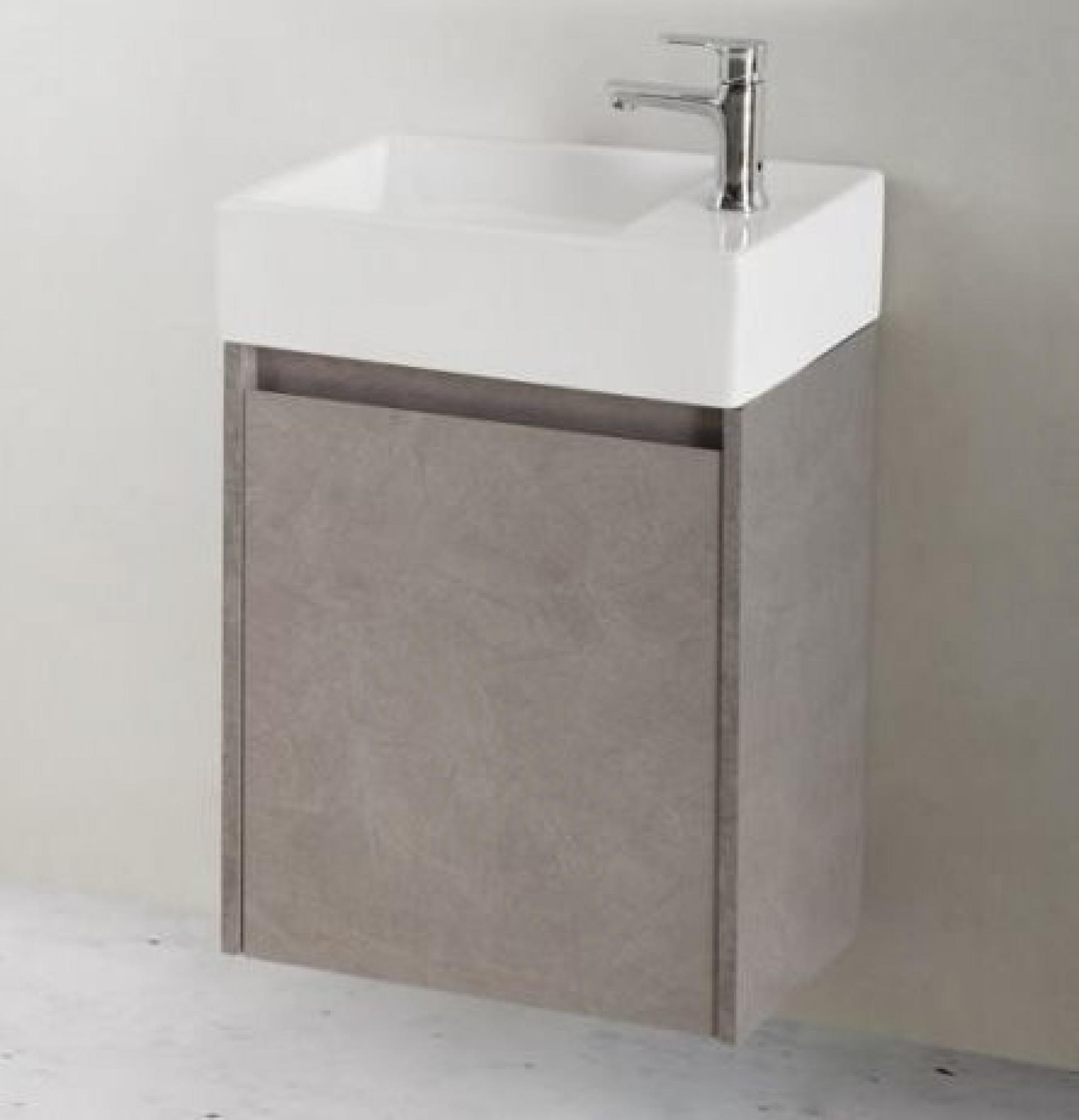 Тумба для комплекта BelBagno KRAFT MINI-450/250-1A-SO-PG-R pietra grigio