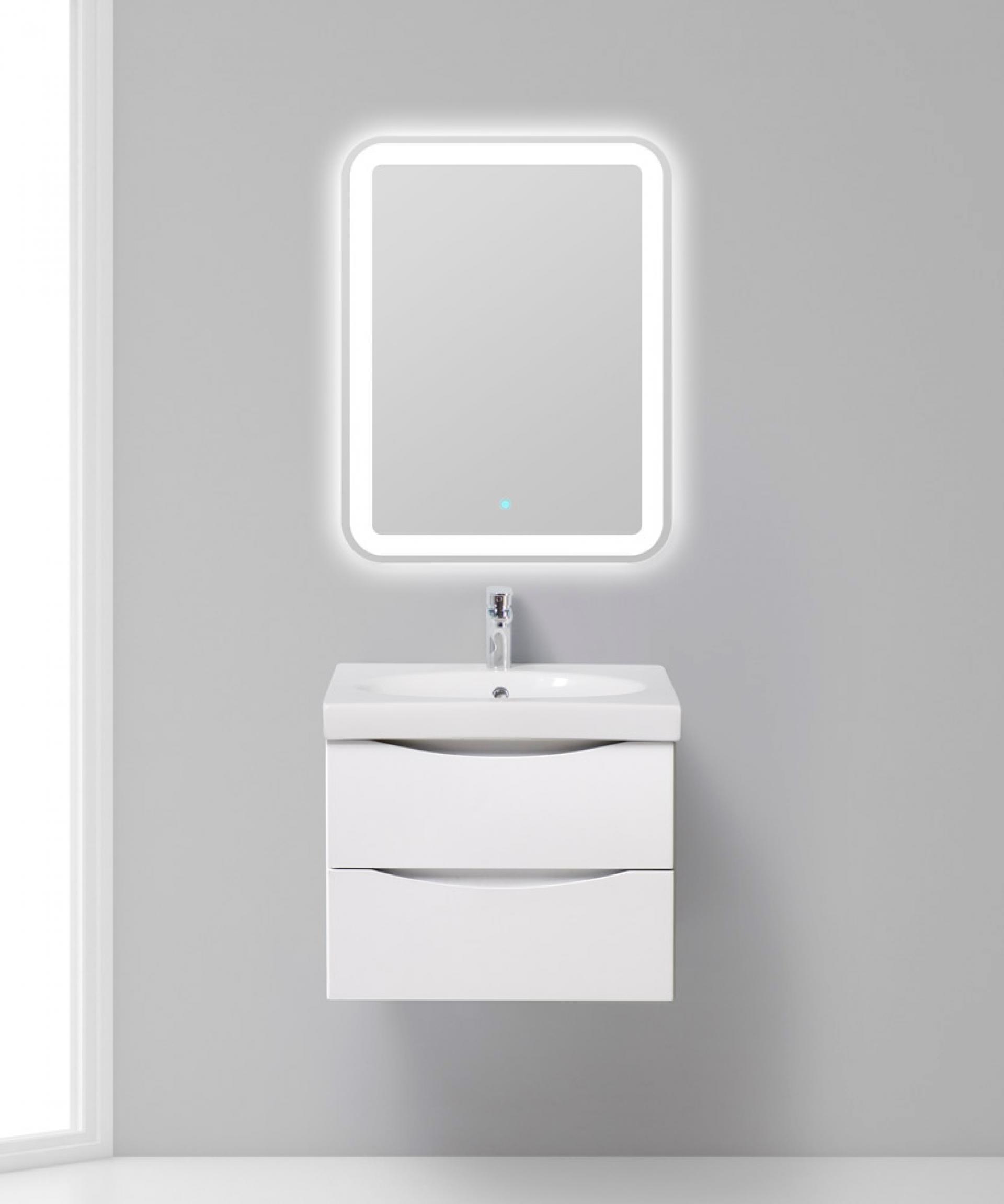 Тумба с раковиной BelBagno Fly 60 bianco opaco