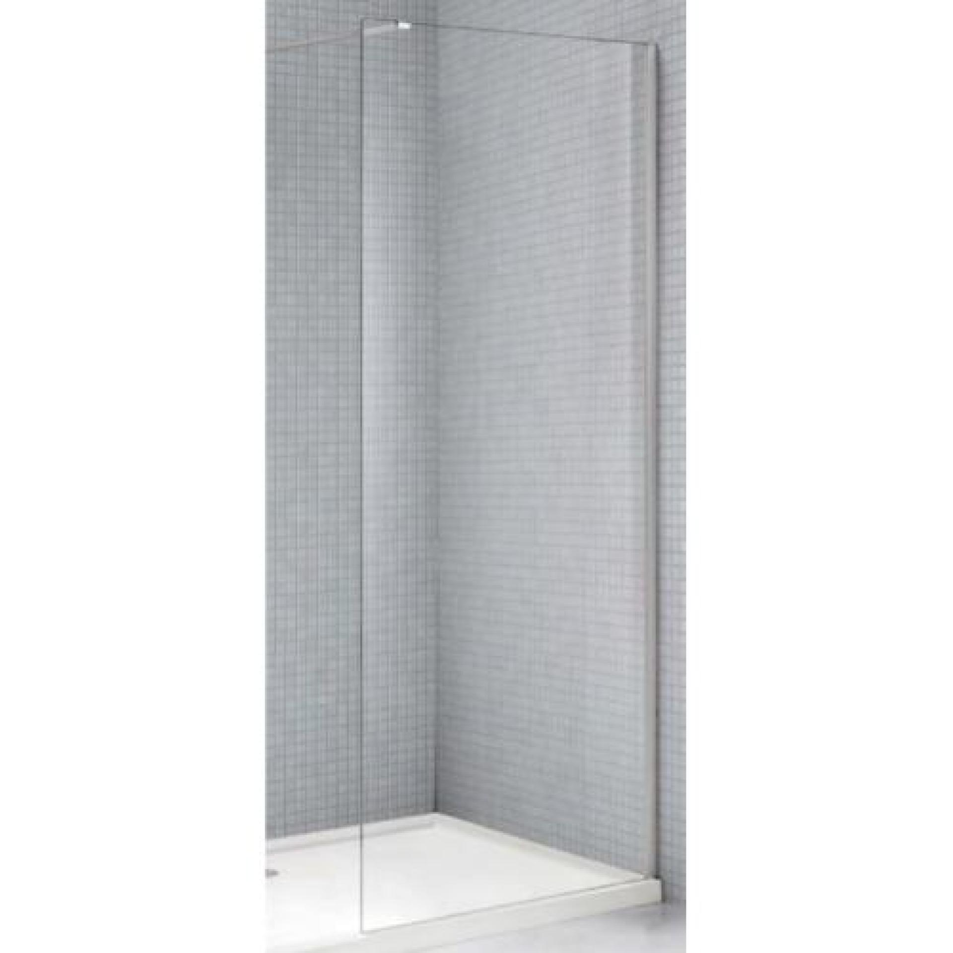 Перегородка душевая Cezares Liberta 105 LIBERTA-105-C стекло прозрачное