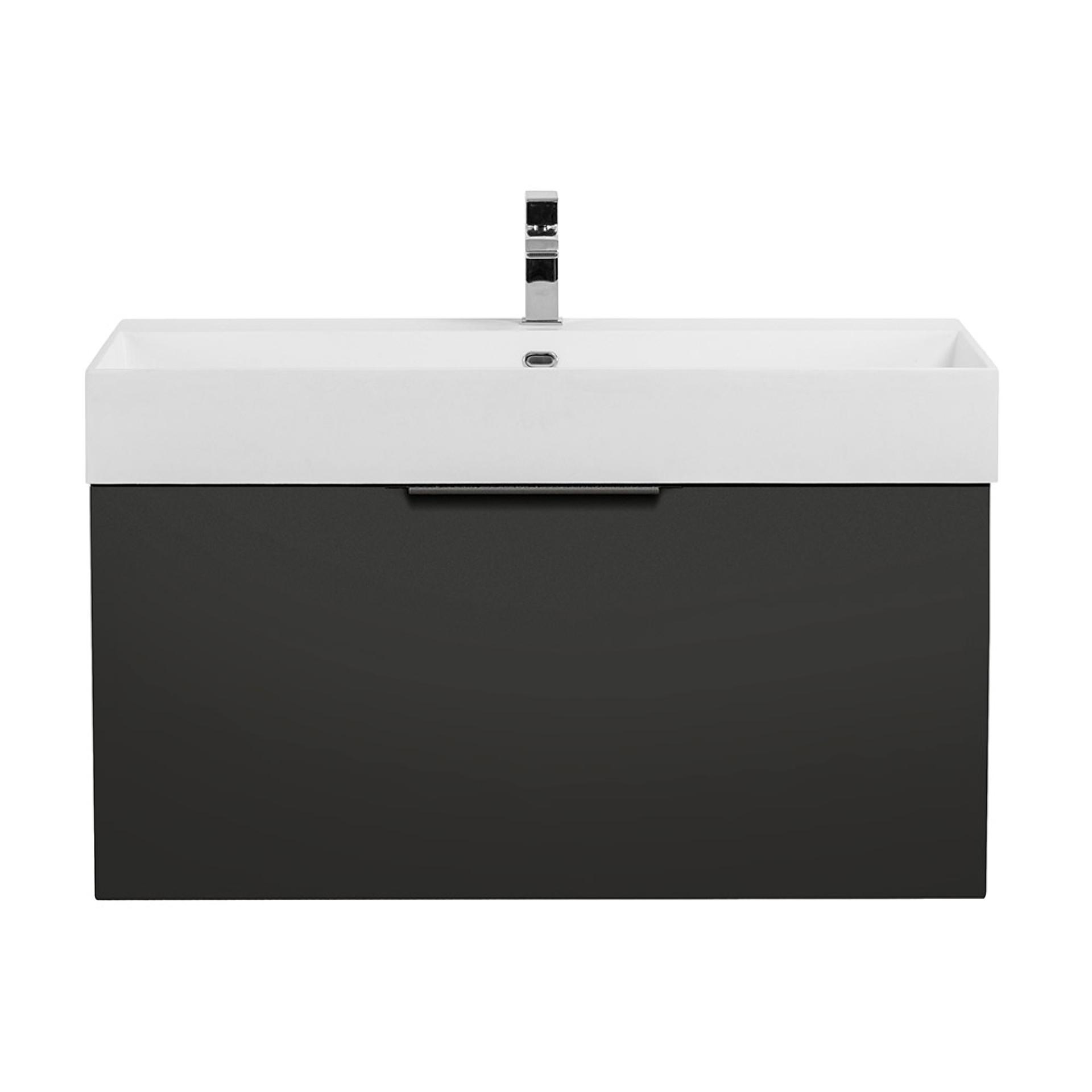 Тумба под раковину Cezares Premium 90 55402 Nero opaco