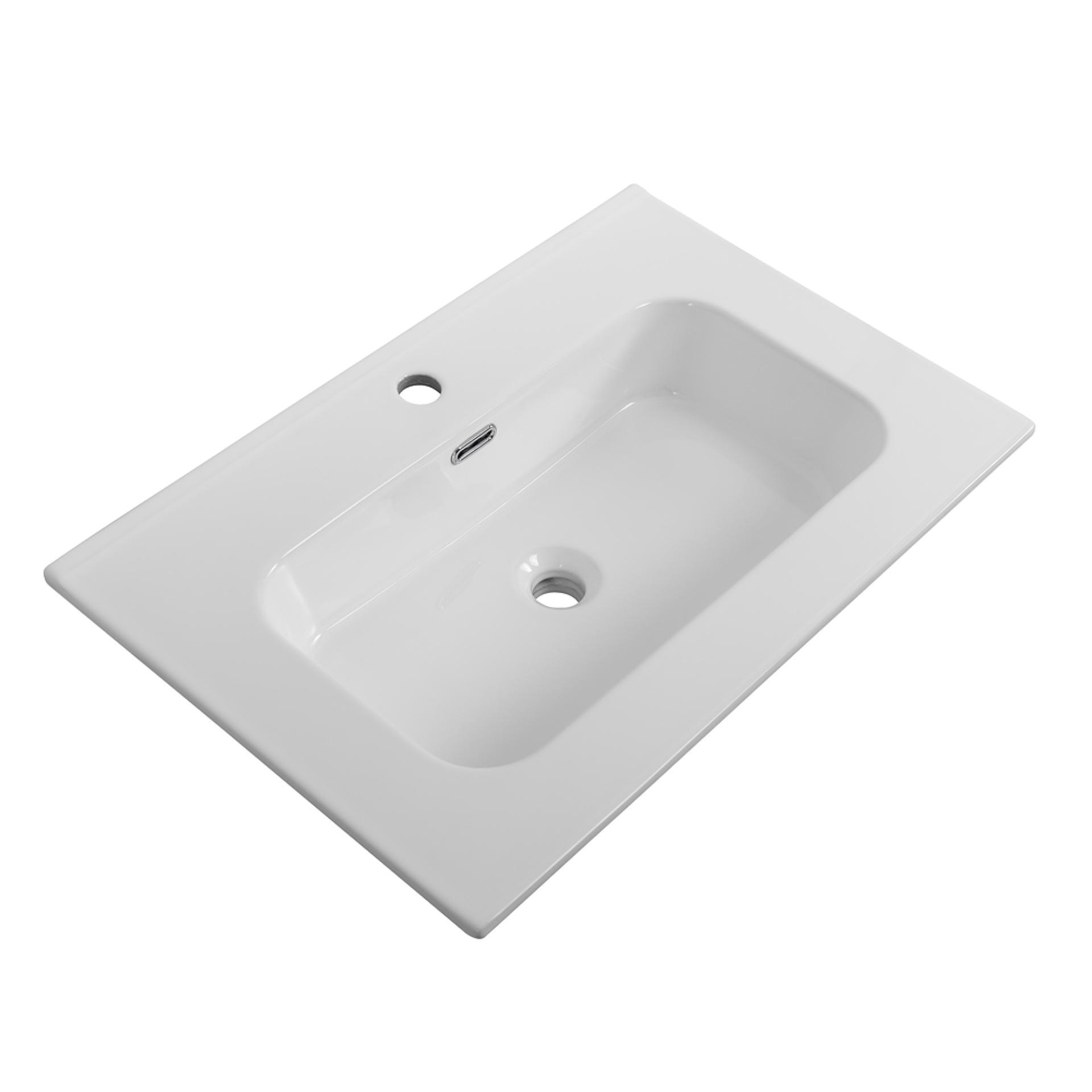 Накладная раковина Cezares Duet 71 CZR-8095-70 белый глянец