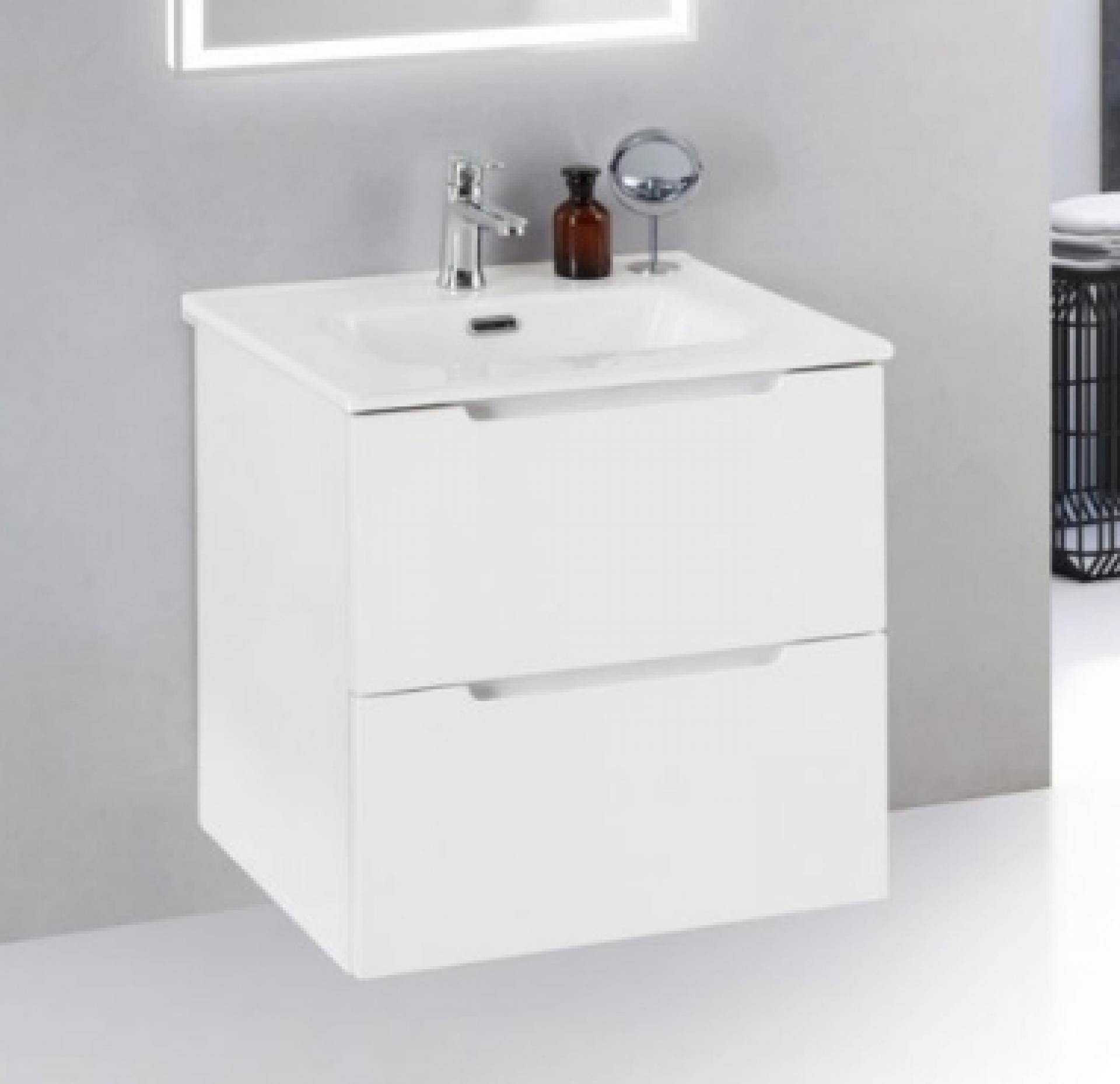 Тумба для комплекта BelBagno ETNA39-500/390-2C-SO-BL-P bianco lucido