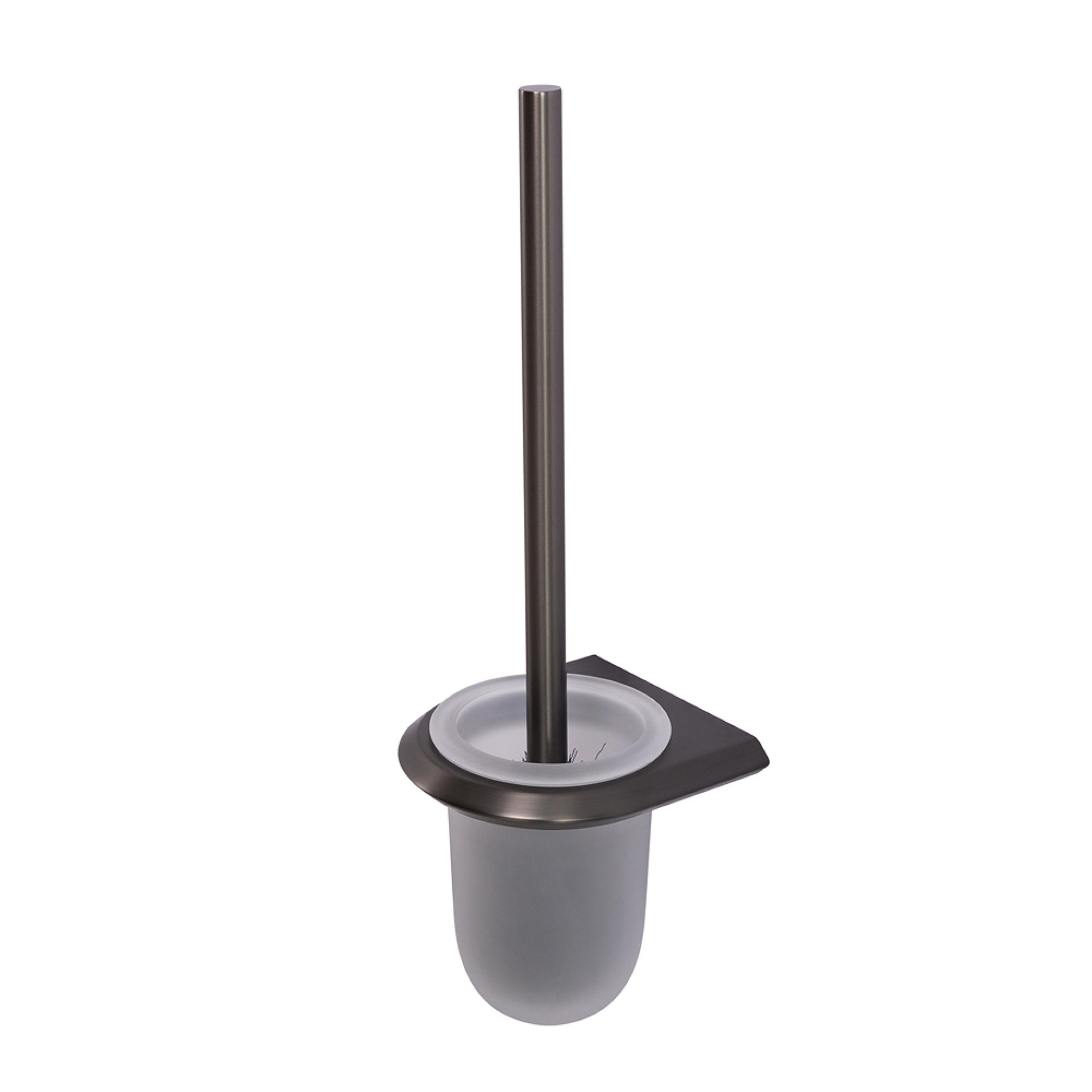 Ершик для унитаза Cezares Liner LINER-TBS-V-GM оружейная сталь