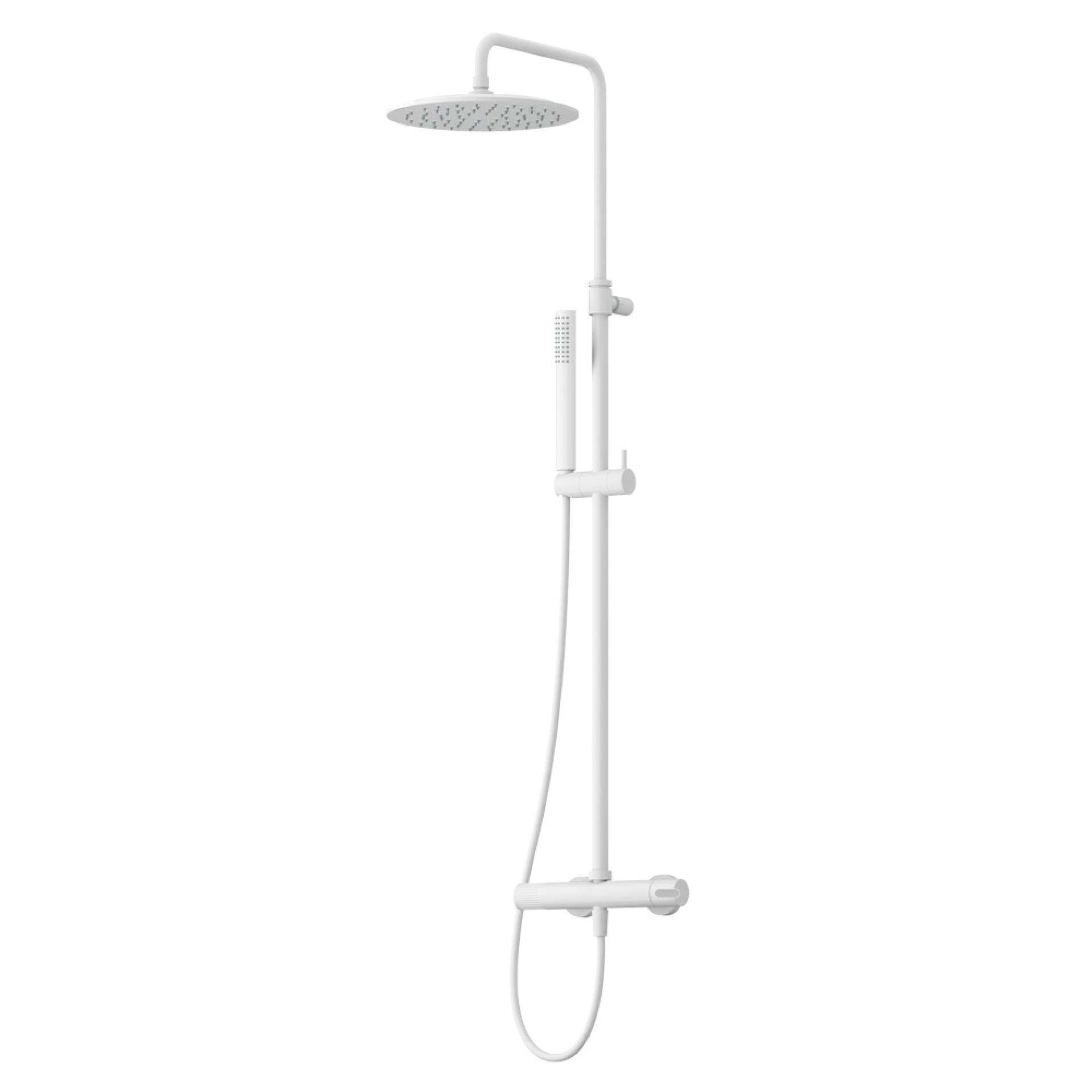 Душевая система Cezares Leaf LEAF-CDA-30-BIO белый матовый