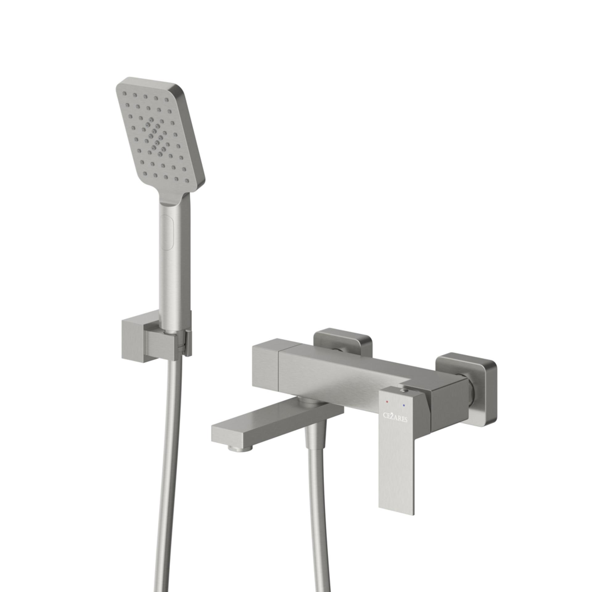 Смеситель для ванны с душем Cezares Slider SLIDER-VD-IN сатин