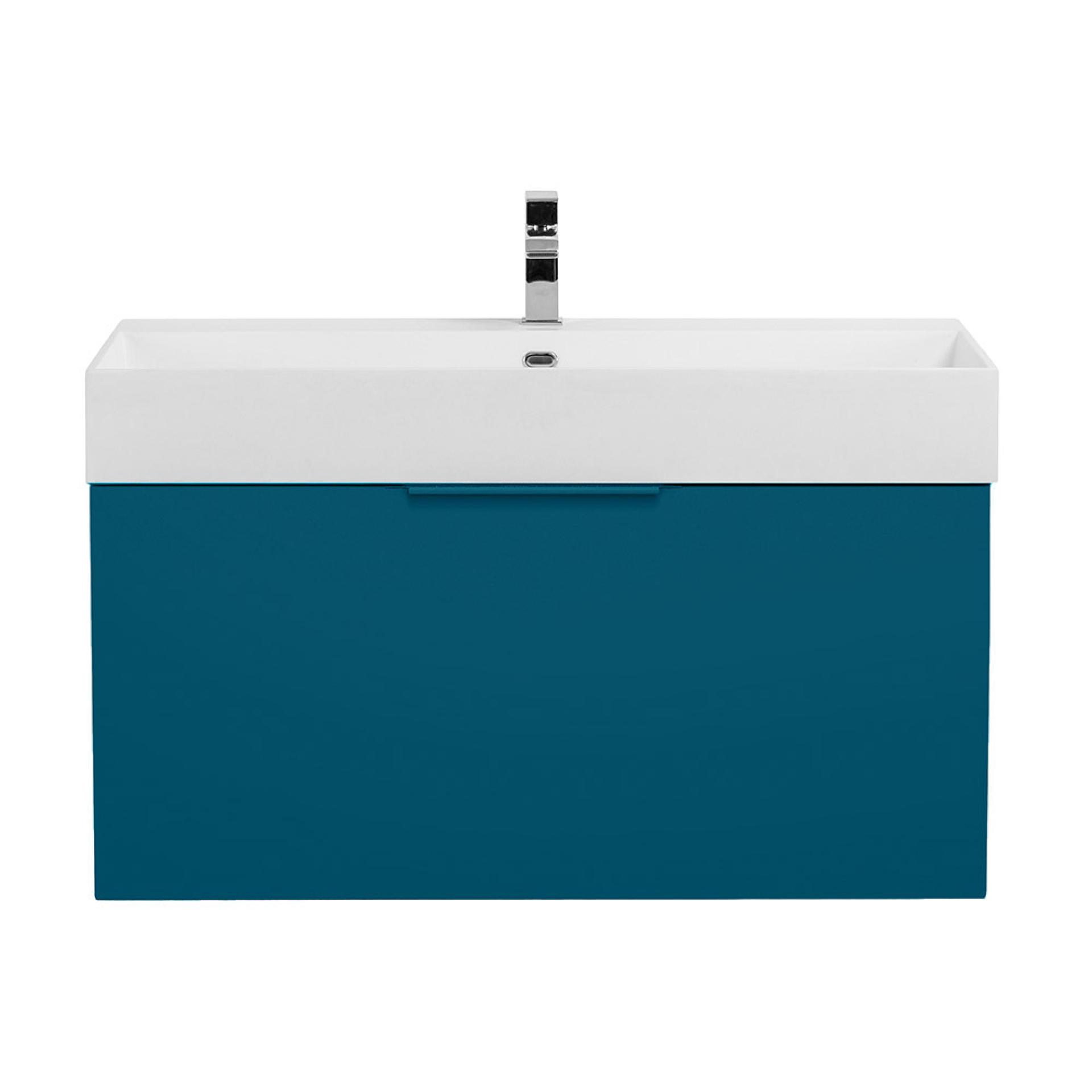 Тумба под раковину Cezares Premium 90 55403 Blu Petrolio