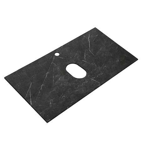 Столешница Cezares Slider 81.6 SLD-80/48-MNO Marmo Nero Opaco