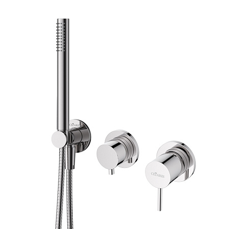 Смеситель для душа Cezares Leaf LEAF-DIM3-D-L-01 хром
