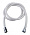 Душевой шланг Cezares CZR-FD-GLIT-200-01/BIB, Bianco Brillante
