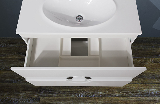 Тумба для комплекта BelBagno ONDA-800-2C-SO-BL bianco lucido