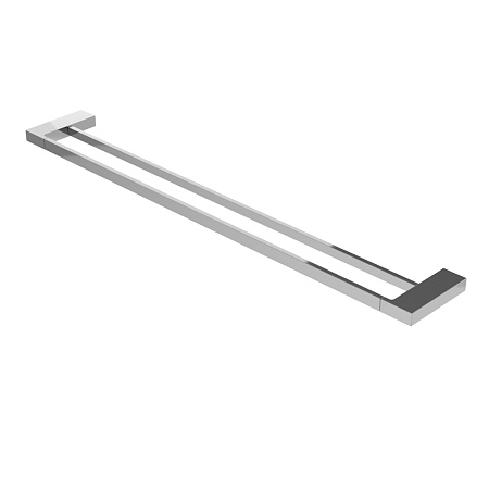 Полотенцедержатель двойной Cezares Slider SLIDER-THD-80-01 хром