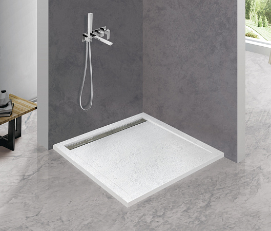 Душевой поддон Cezares 90х80 TRAY-AS-AH-90/80-30-W белый