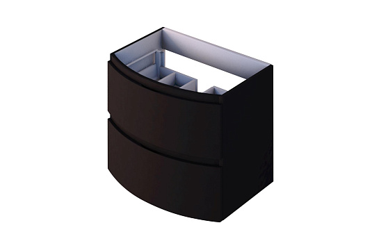 Тумба под раковину Cezares Vague 69 55282 Nero opaco