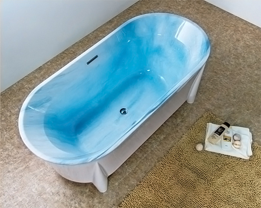 Акриловая ванна 170х80 см BelBagno BB40-1700-MARINE