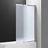Шторка на ванну Cezares SLIDER-VF-11-90/150-P-Cr стекло рифленое