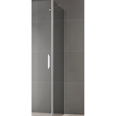 Перегородка душевая Cezares Bellagio 80 BELLAGIO-80-GL-FIX-C стекло прозрачное