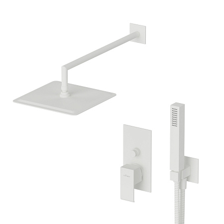 Душевая система Cezares Porta PORTA-DSIPQ-25-BIO белый матовый