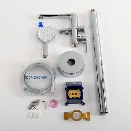 Напольный смеситель для ванны Cezares Lux LUX-VDP-01 хром