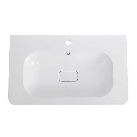 Накладная раковина Cezares Relax 80 CZR-800/480-LV-MR-NV белый матовый