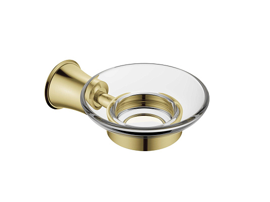 Мыльница Cezares Liberty CZR-F-8987-BORO1 брашированное золото