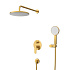 Душевая система Cezares Stylus STYLUS-DSET-BORO брашированное золото