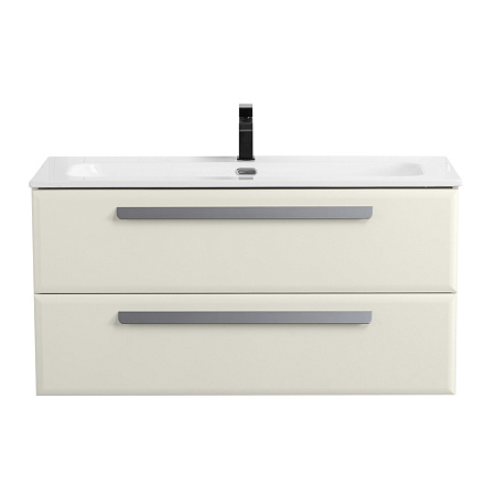 Тумба под раковину Cezares Eco-cer-n 100 ECO-CER-N-1000-2C-SO-AS-P альпака брашированная