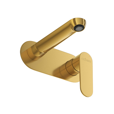 Смеситель для раковины Cezares Stylus STYLUS-BLI1-BORO-W0 брашированное золото