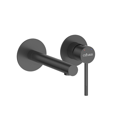 Смеситель для раковины Cezares Relax RELAX-BLI2-2-NOP-W0 черный матовый