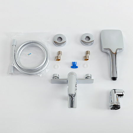 Смеситель для ванны с душем Cezares Liner LINER-VD-01 хром