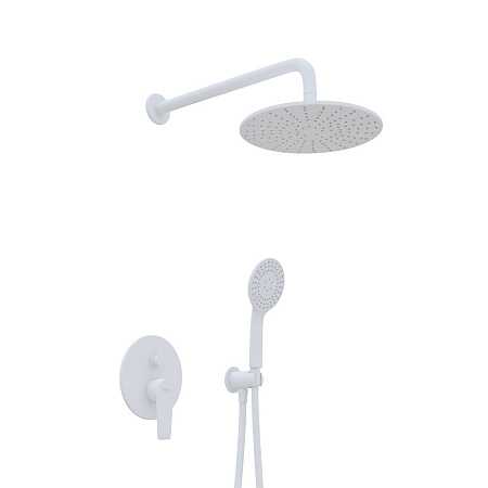 Душевая система Cezares Nautic NAUTIC-DSIP-BIO белый матовый