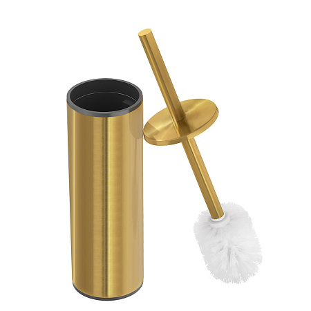 Ершик для унитаза Cezares Relax RELAX-TBS-M-BORO брашированное золото