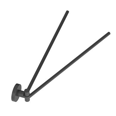 Полотенцедержатель двойной Cezares Relax RELAX-THD-S-NOP черный матовый