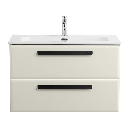 Тумба под раковину Cezares Eco-cer-n 80 ECO-CER-N-800-2C-SO-AS-P альпака брашированная