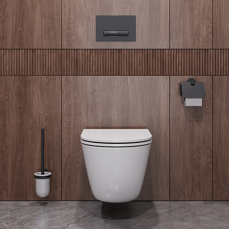 Подвесной унитаз Cezares Relax CZR-3806-53-TH-TOR/SC белый