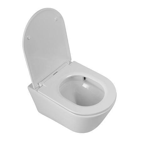 Подвесной унитаз Cezares Liner CZR-3808-53-TH-TOR/SC белый